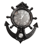 Anchor Shaped Wall Clock with Pendulum - Image 5